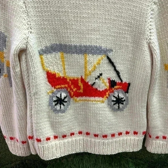 Vintage 1970s Wagon Cowichan Sweater Small - Picture 8 of 9